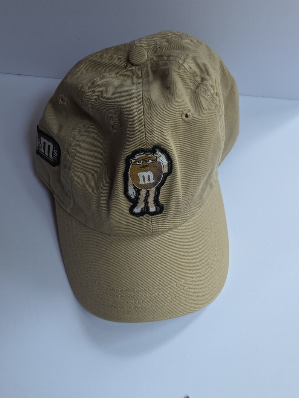 M&M'S Tan Logo Patch Baseball Hat